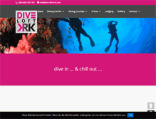 Tablet Screenshot of dive-loft-krk.com